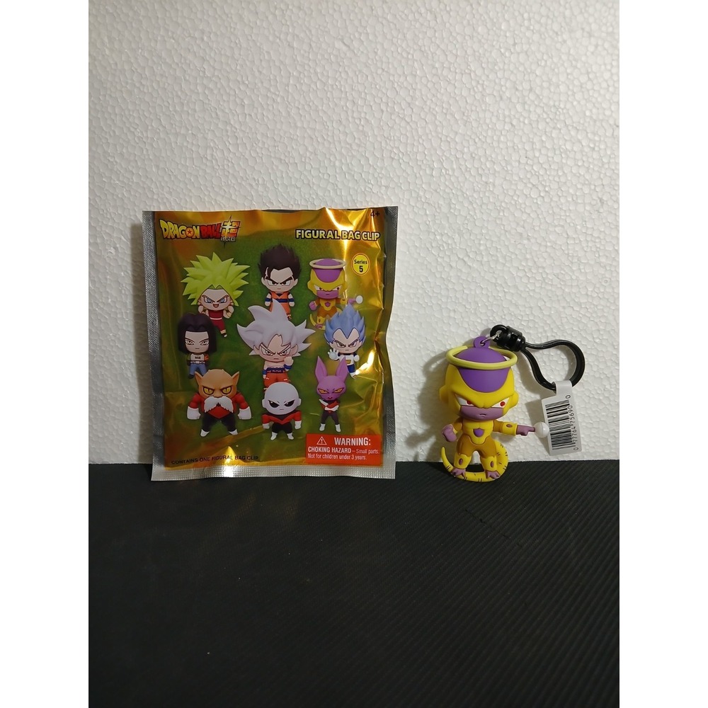 Dragon Ball Super Golden Frieza Figural Keychain Bag Clip Blind Bag Series 5